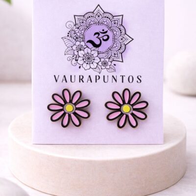 ✨ Aro pintado a mano en resina