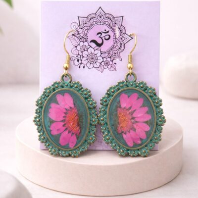 🌸 Flor natural encapsulada