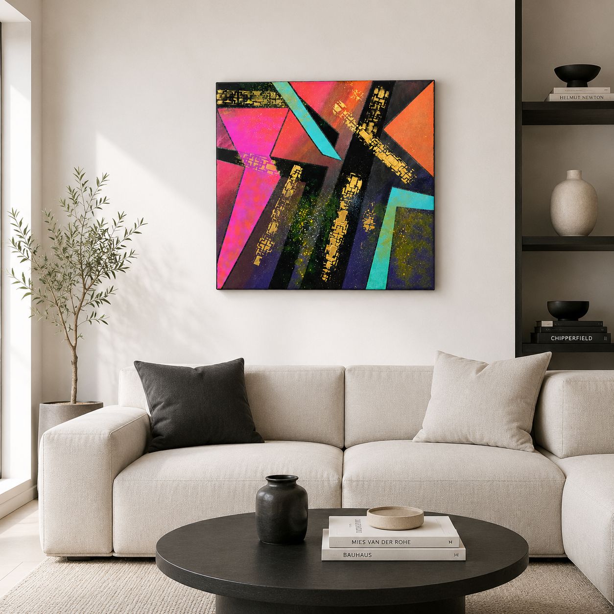 🎨 Geometría en acrílico - Imagen 2